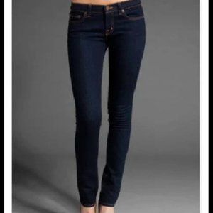 NEW J Brand Pencil Leg Skinny Jeans 912 Ink Dark Wash Pant Size 25